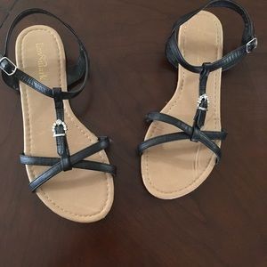 Black sandals